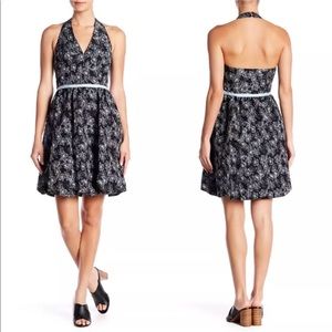 Maggie London flowered Ballon Dress